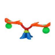 Kid's Real Action Seesaw: 360° Rotating Outdoor & Indoor Play Set