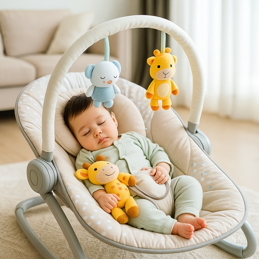 An Essential for Every UAE Home: Why Your Baby Needs a Bouncer or Rocking Chair