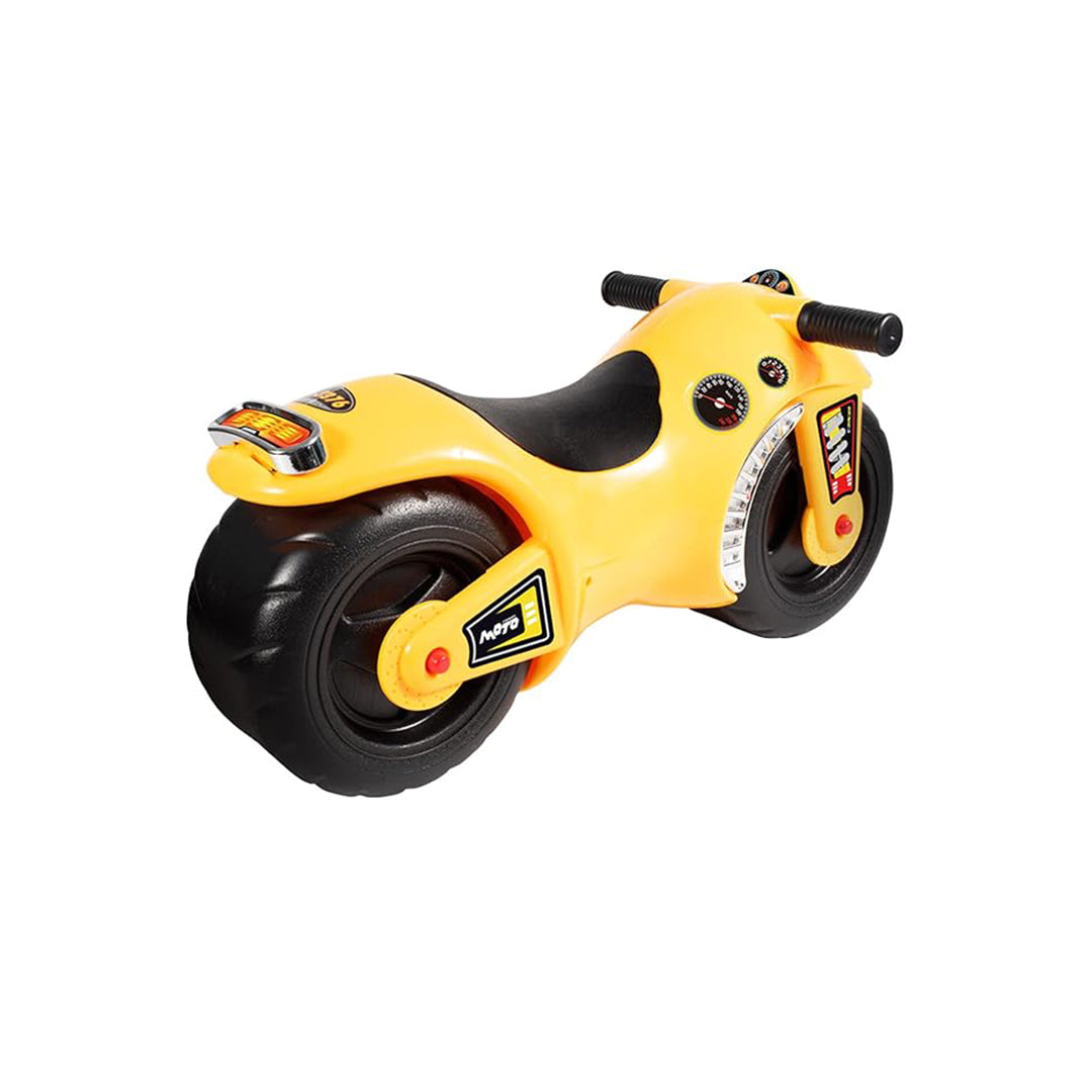 Kids Push Bike Toy - Yellow Ride-On Toy for Toddlers