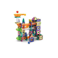 126-Piece 3D Magnetic Building Blocks Set -  DIY Construction Toys for Kids