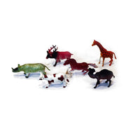 Wild Zoo Animals 6Pcs Figurines