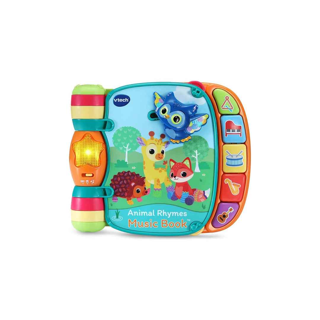 VTech Animal Rhymes Music Book | Musical Baby Book & Nursery Rhyme Toy