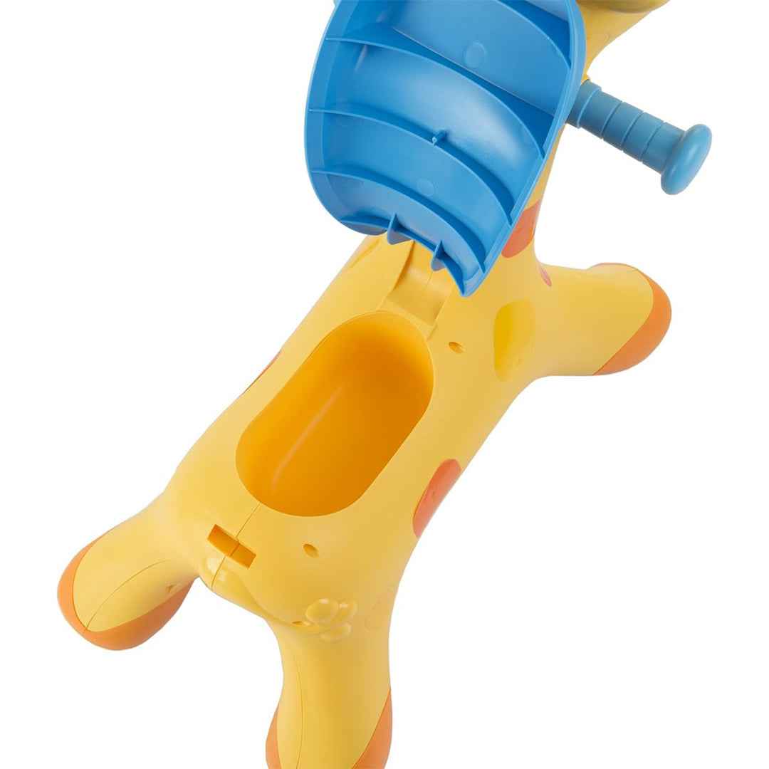 2-in-1 Giraffe Ride-On Toy with Lights and Music - Kids rocking chair Horse and baby Walker