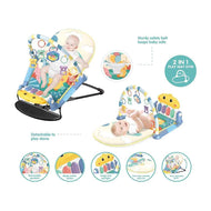 2-in-1 Baby Play Mat & Activity Gym | The Perfect Newborn Toy!