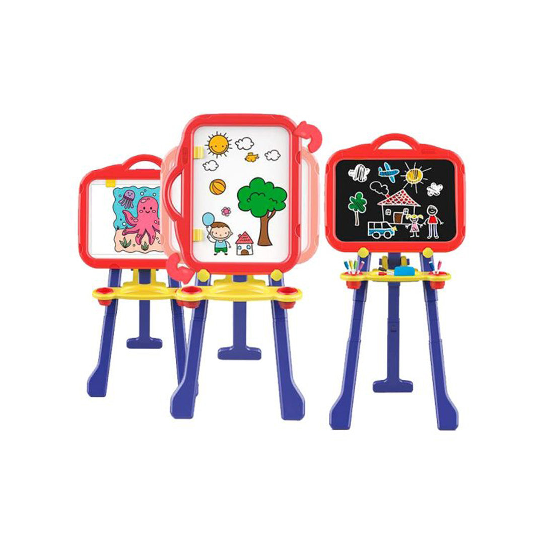 2-in-1 double-sided drawing board toy for arts and crafts for kids.