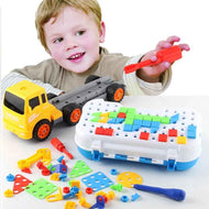 246 Piece Mosaic Building Blocks Toys Set - 3D STEM Educational Puzzle Toy for Kids