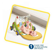 3-in-1 Baby Walker & Baby Play Mat | Grow-With-Me Learning Toy!