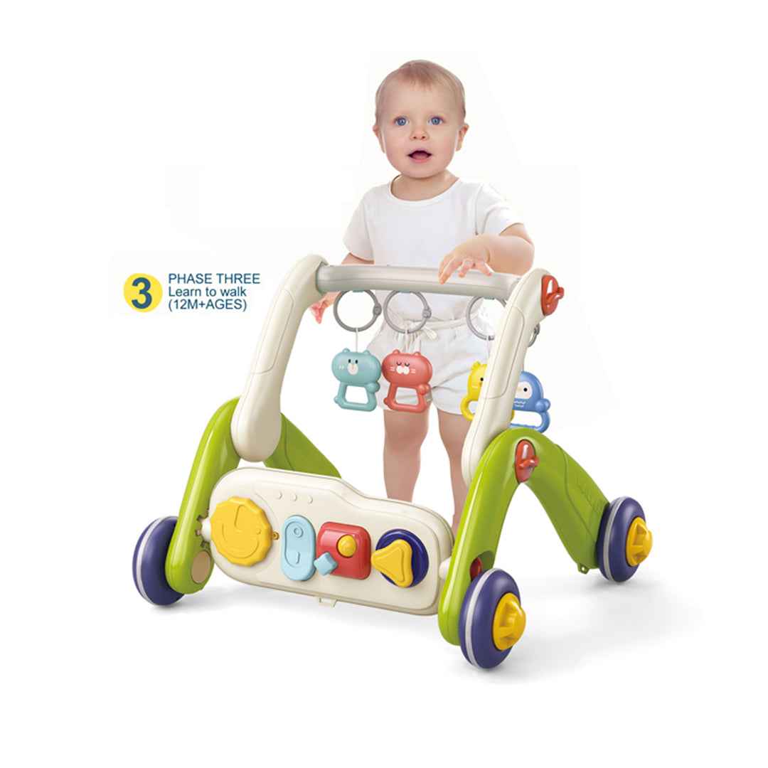 3-in-1 Baby Walker & Baby Play Mat | Grow-With-Me Learning Toy!