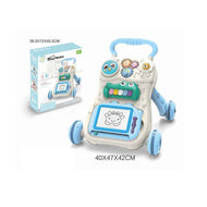 3-in-1 Musical Baby Walker | Educational Toy with Drawing Board & Piano