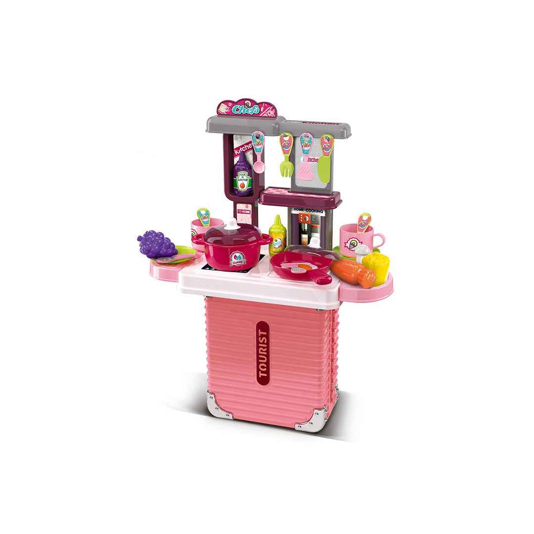 33-Piece Kitchen Set for Kids with Portable Trolley Carry Case (Copy)