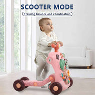 4-in-1 Baby Push Walker | Grow-With-Me Learning Toy!