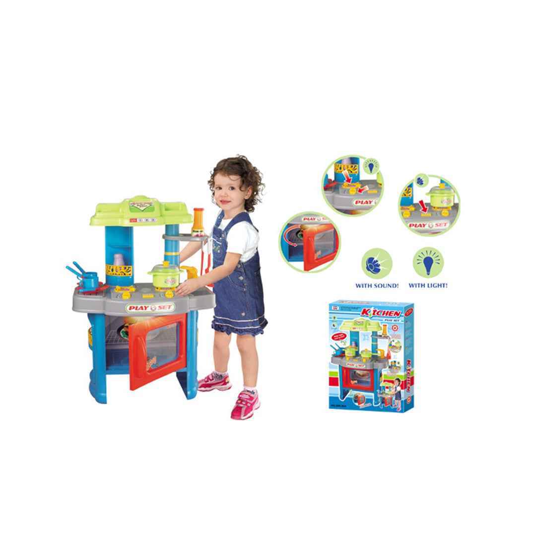40-Piece Kids Luxury Toy Kitchen Set