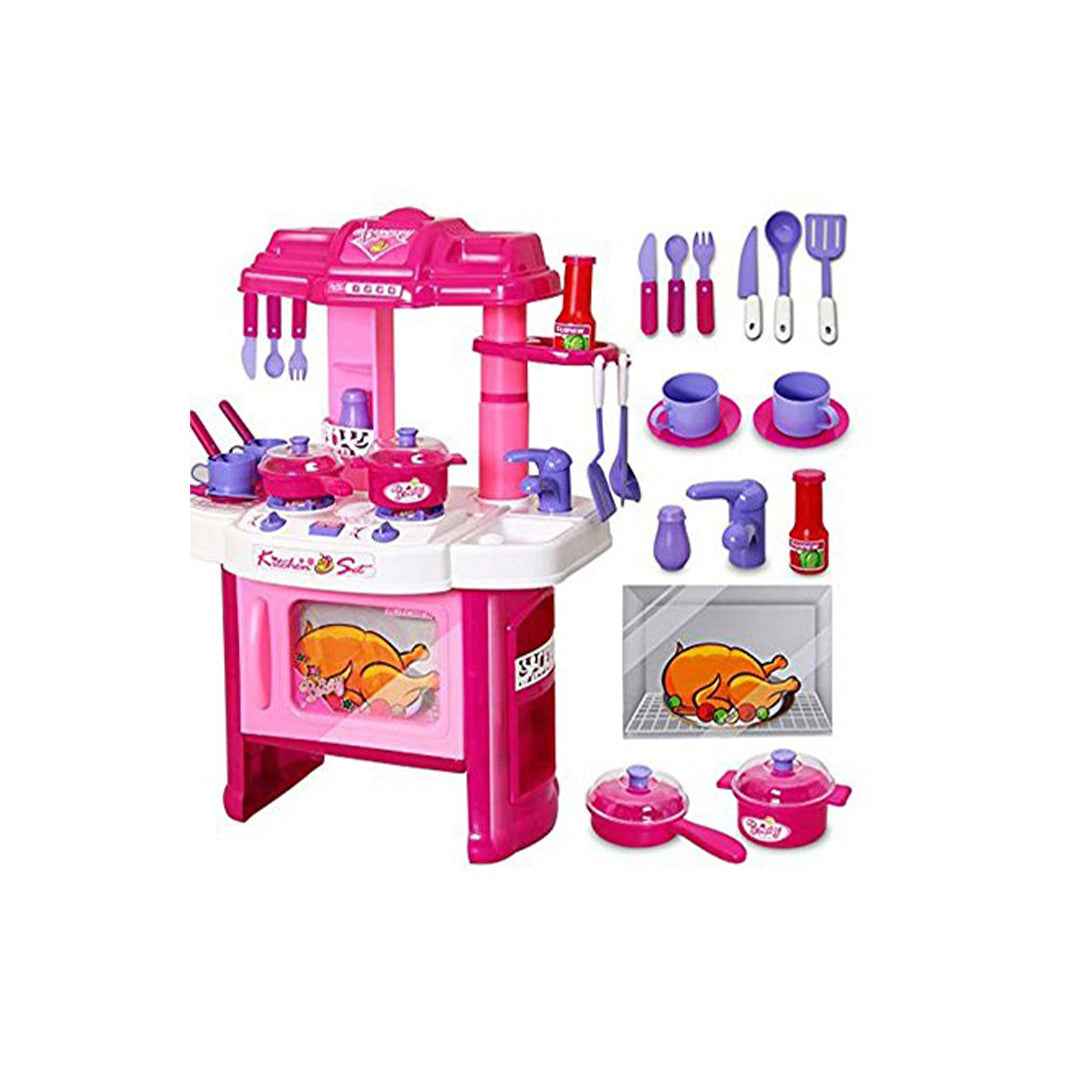 40-Piece Kids Luxury Toy Kitchen Set