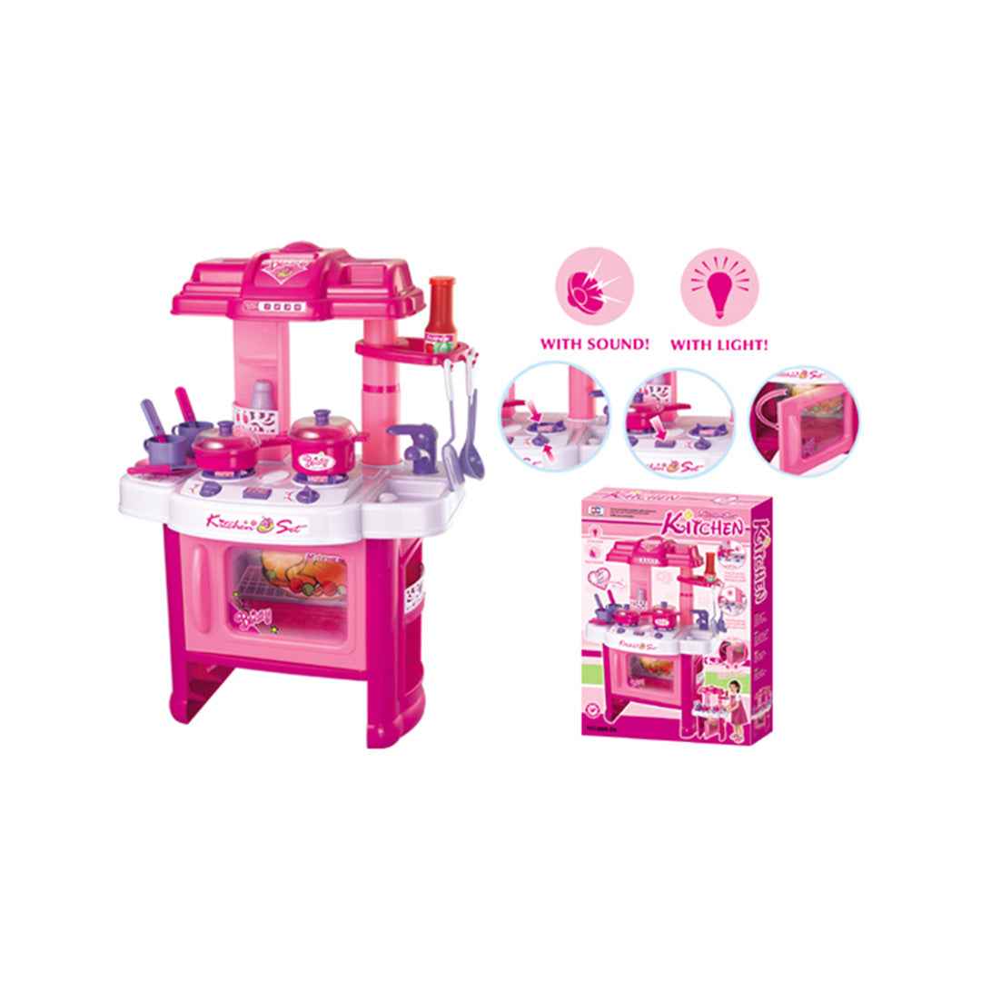 40-Piece Kids Luxury Toy Kitchen Set