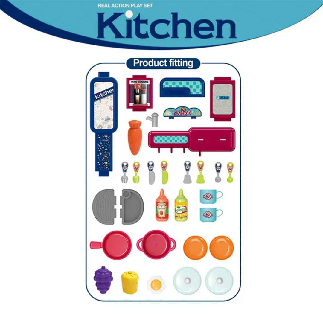 47CM Little Chef Pretend Play Kitchen Set (Copy)