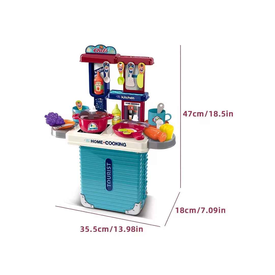 47CM Little Chef Pretend Play Kitchen Set (Copy)