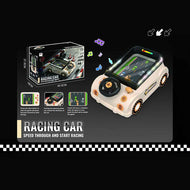 Interactive Race Game Console | Steering Wheel Driving Toy for Kids
