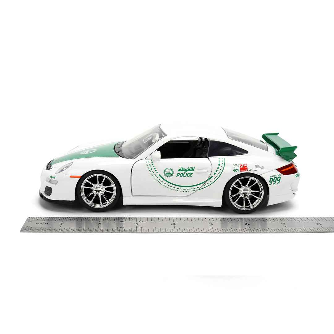 Jada 1:24 Scale Dubai Police Porsche 911 GT3 Diecast Model Car