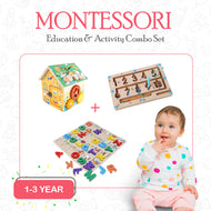 Montessori Education & Activity Combo Set