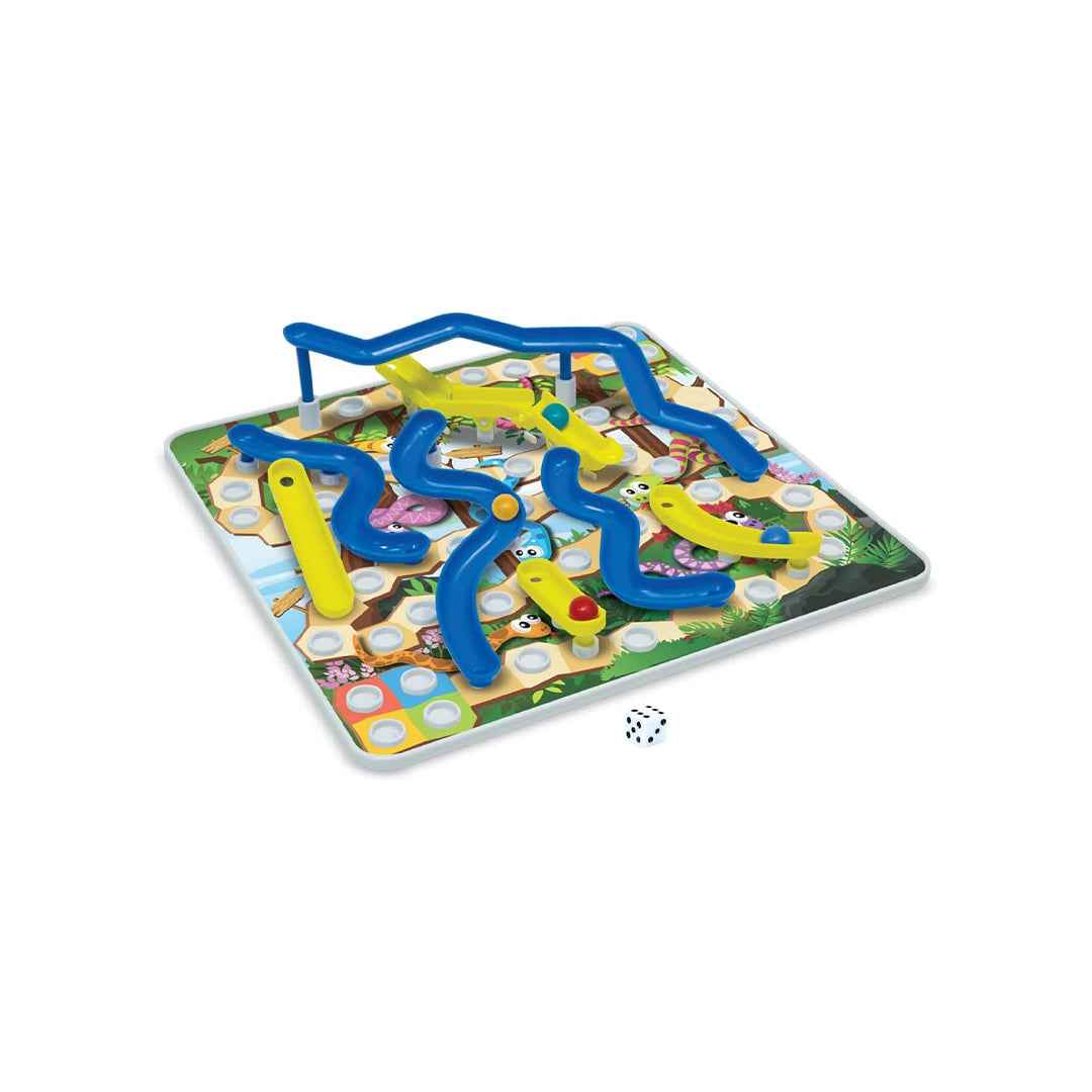 Ambassador 3D Snakes & Ladders Set | Classic Educational Board Game for Kids