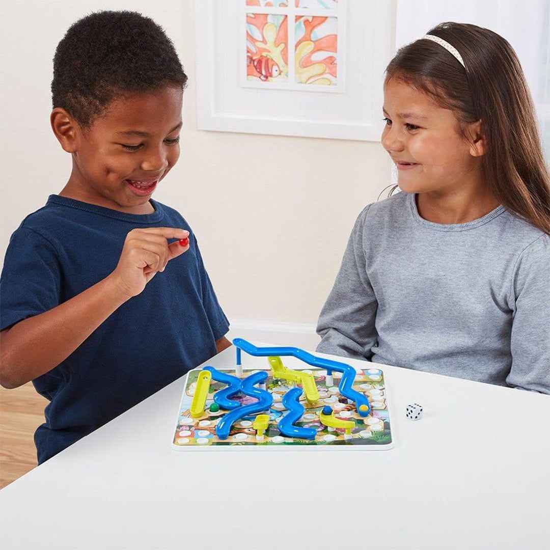 Ambassador 3D Snakes & Ladders Set | Classic Educational Board Game for Kids