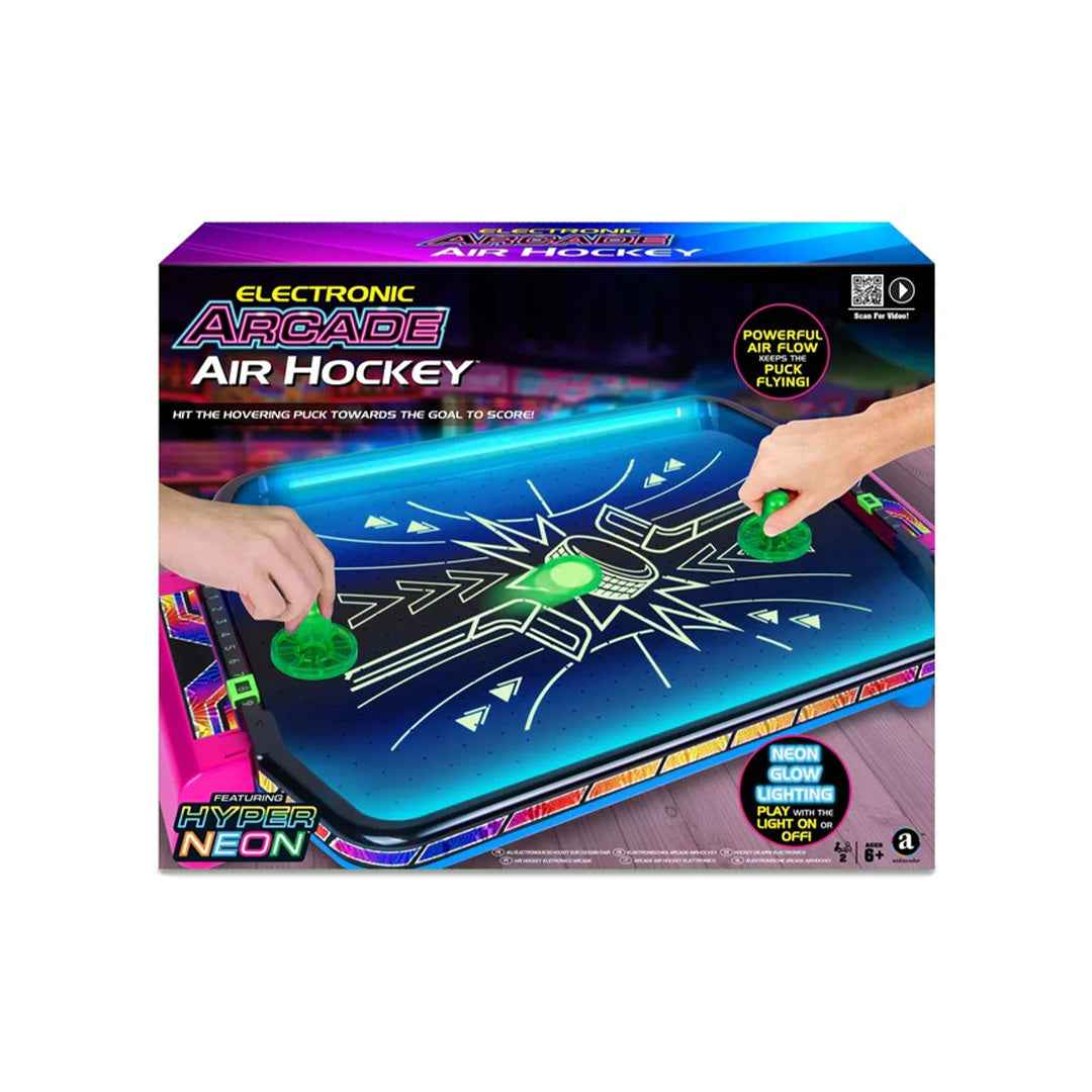 AMBASSADOR Electronic Arcade Air Hockey - Neon Series | Competitive Educational Toy (Copy)