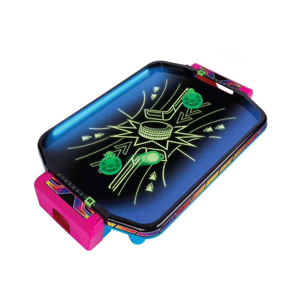Ambassador Electronic Arcade Air Hockey - Neon Series | Competitive Educational Toy