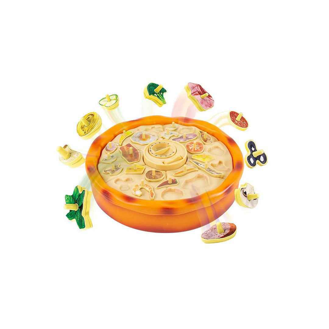 AMBASSADOR Pizza Panic Game | Fast-Paced Shape Matching Educational Toy for Kids - Toyspry