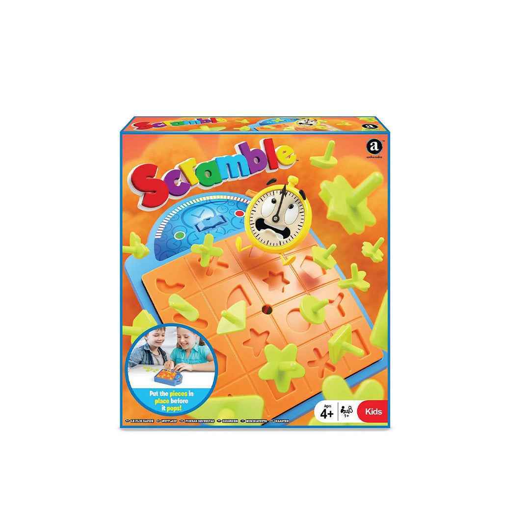 AMBASSADOR Scramble Game | Fast-Paced Shape Matching Educational Toy for Kids (Copy)