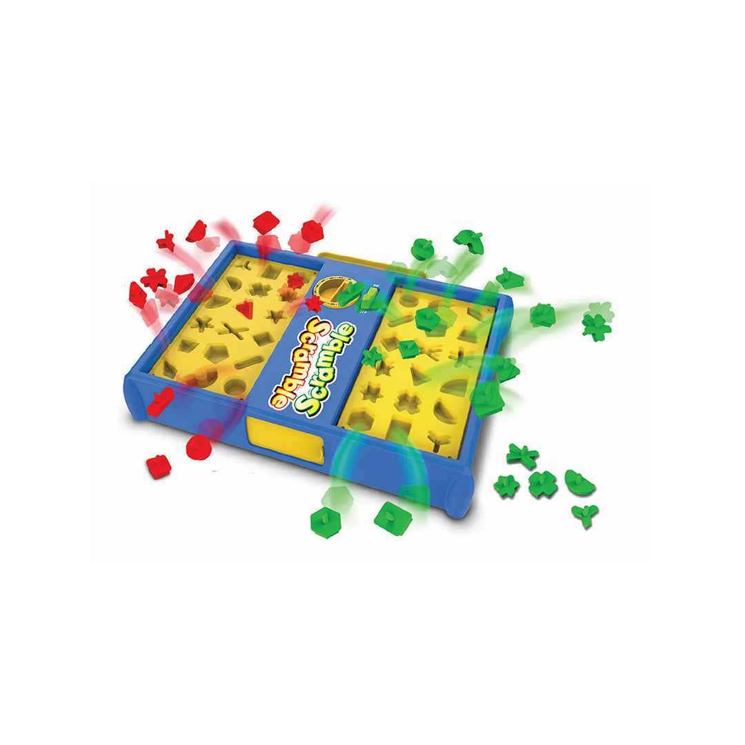 Ambassador Scramble Game Set | Fast-Paced Shape Recognition Educational Toy