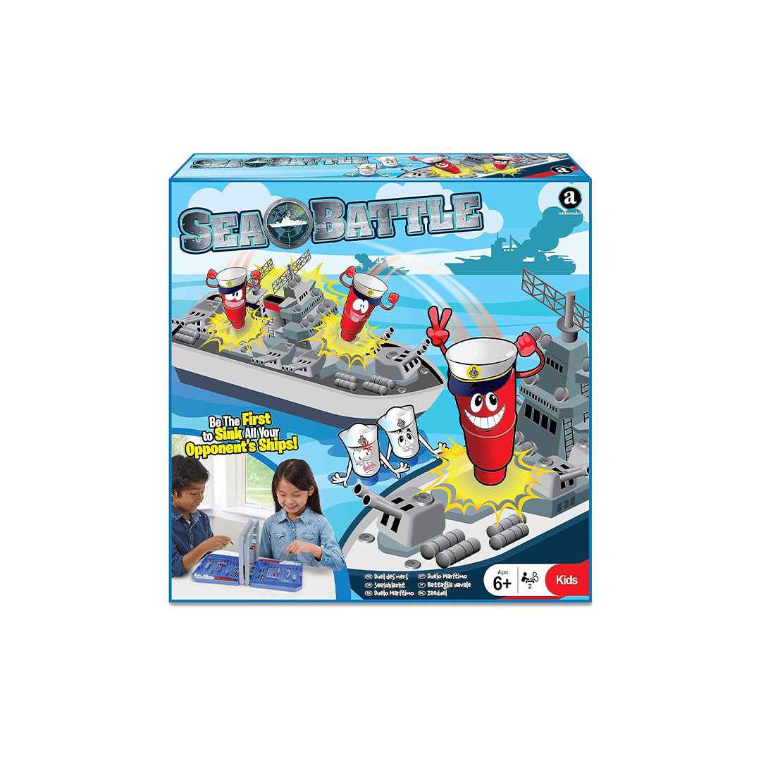 Ambassador Sea Battle Game | Strategic Naval Combat Educational Toy for Kids