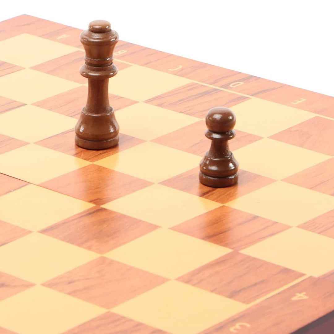 Ambassador Wooden Chess Set | Classic Educational Travel Game for Kids