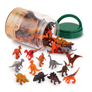 Terra miniature dinosaur toy set - 60 Piece Dinosaur Toy Set for Kids