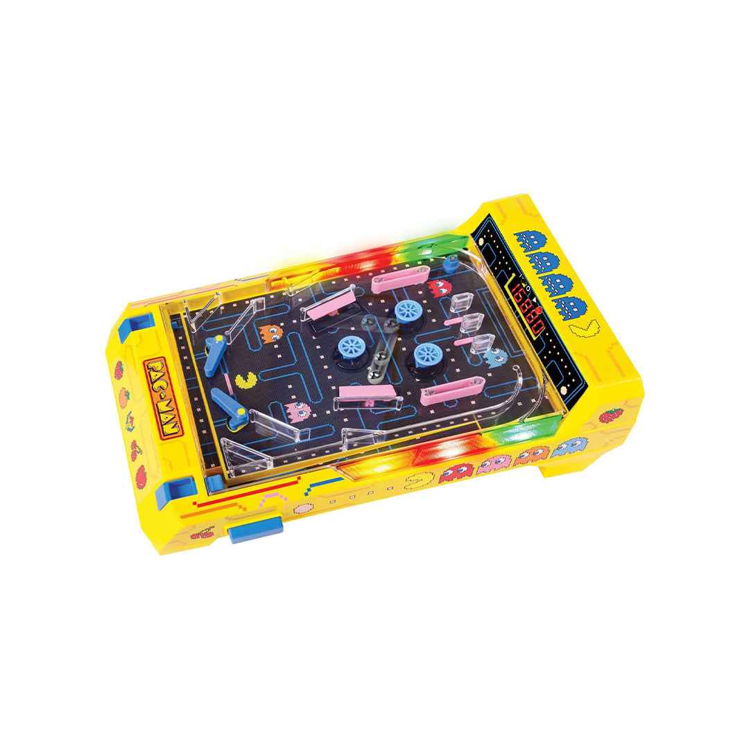Ambassador Electronic Arcade Pinball Pac-Man Edition | Desktop Game Educational Toy