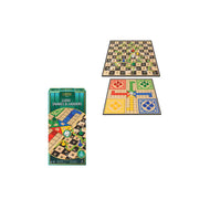 Ambassador 2-in-1 Classic Board Game | Ludo & Snakes and Ladders Set
