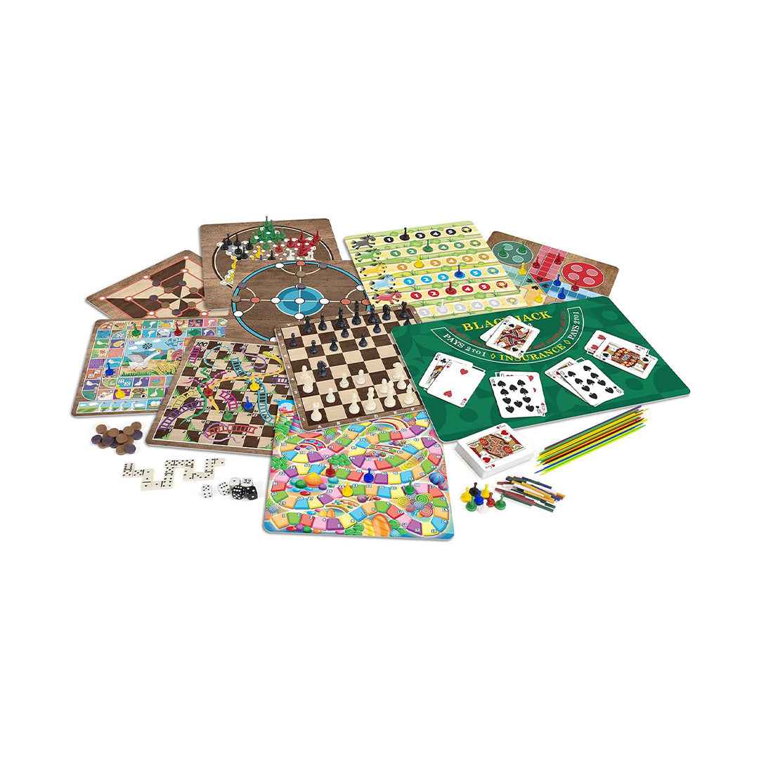 Ambassador 365 Classic Games Collection | Educational Board Game Set