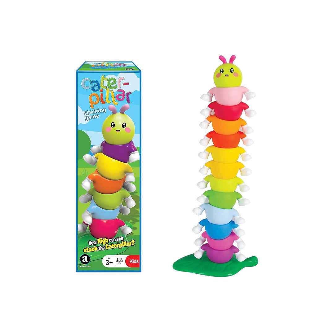 Ambassador Caterpillar Stacking Game | Colorful Balancing Educational Toy - Toyspry