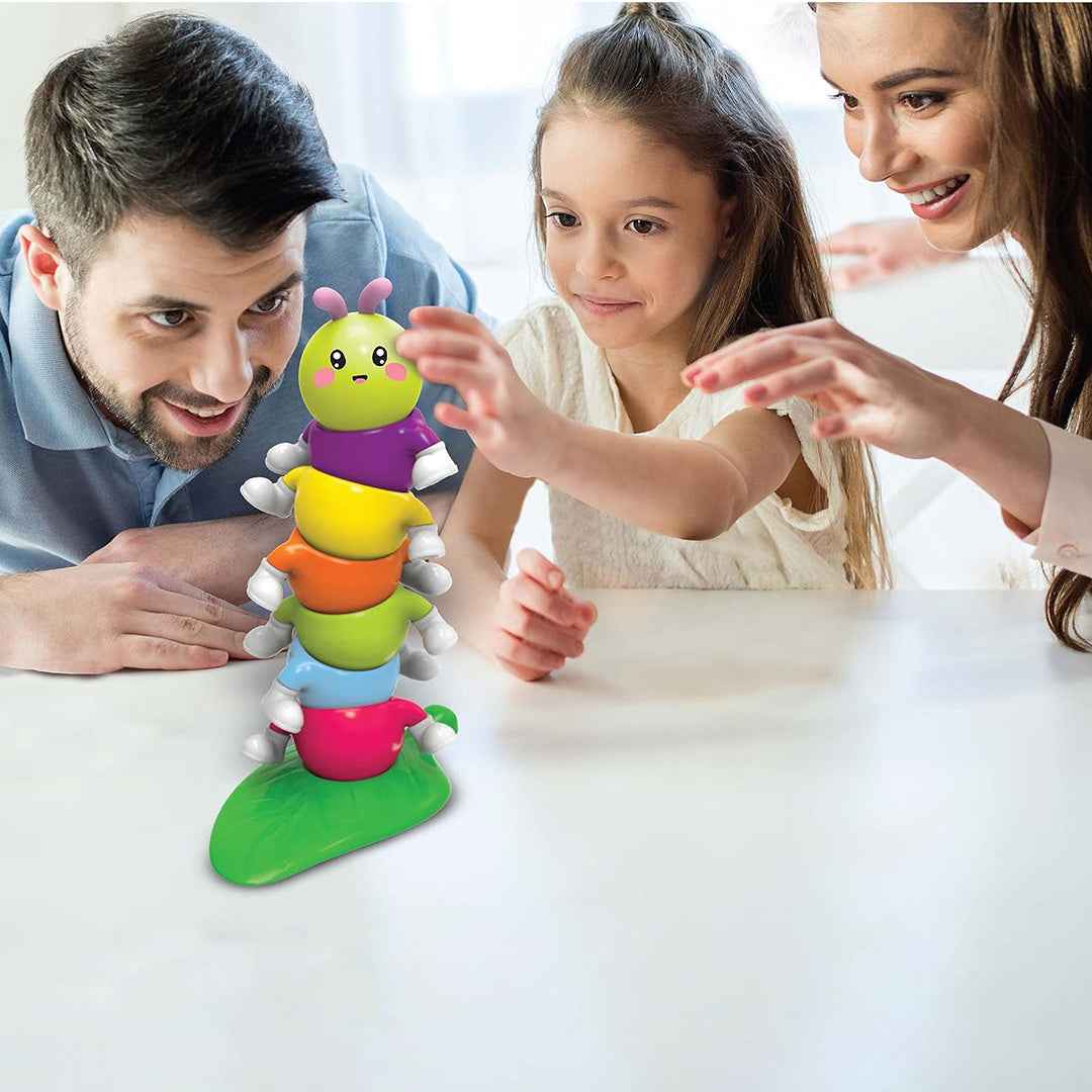 Ambassador Caterpillar Stacking Game | Colorful Balancing Educational Toy - Toyspry