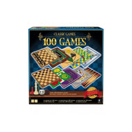 Ambassador Classic Games 100-in-1 Board Game Set | Ultimate Educational Family Fun