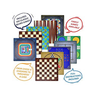 Ambassador Classic Games 100-in-1 Board Game Set | Ultimate Educational Family Fun