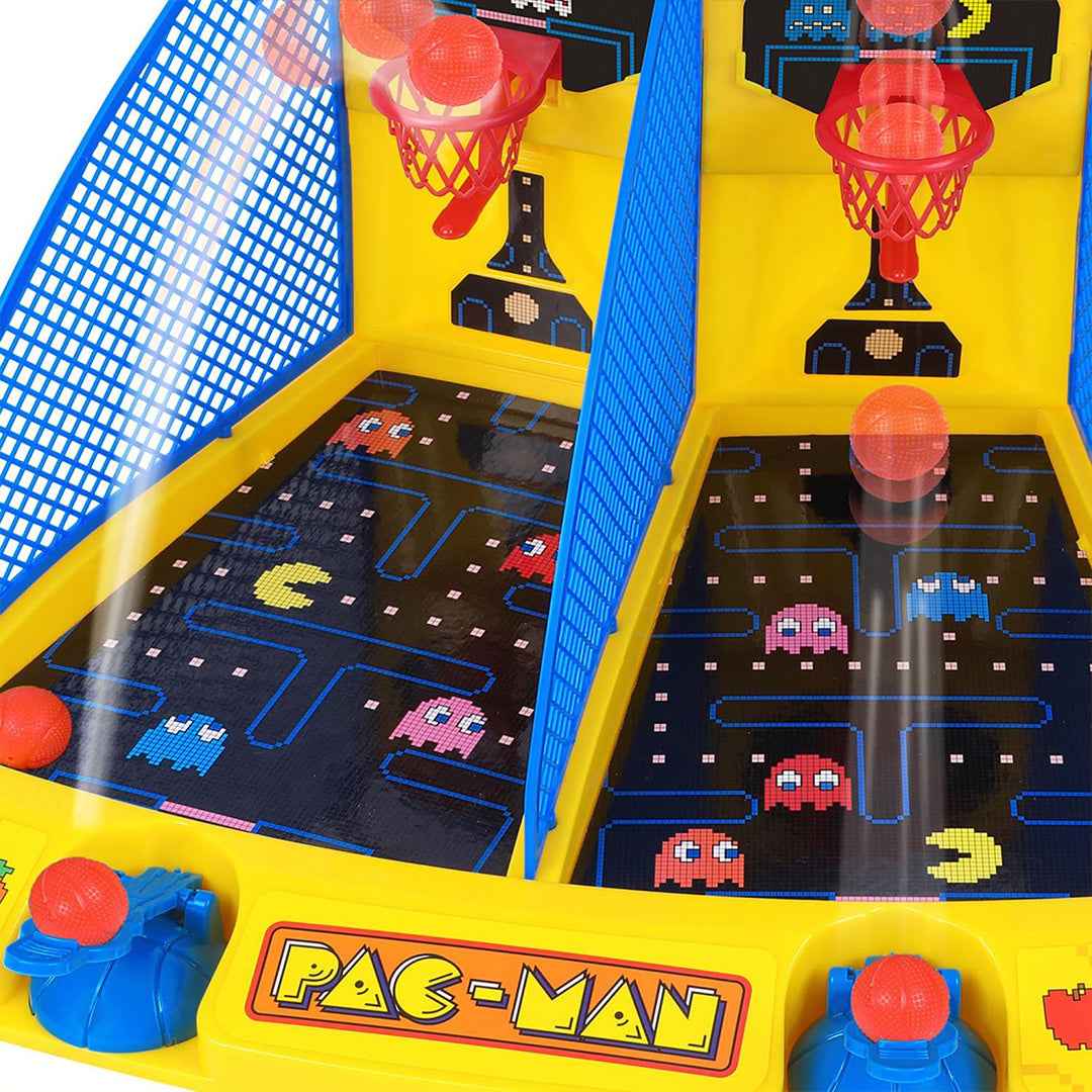 Ambassador Electronic Arcade Basketball Pac-Man Edition | 2-Player Shooting Educational Toy