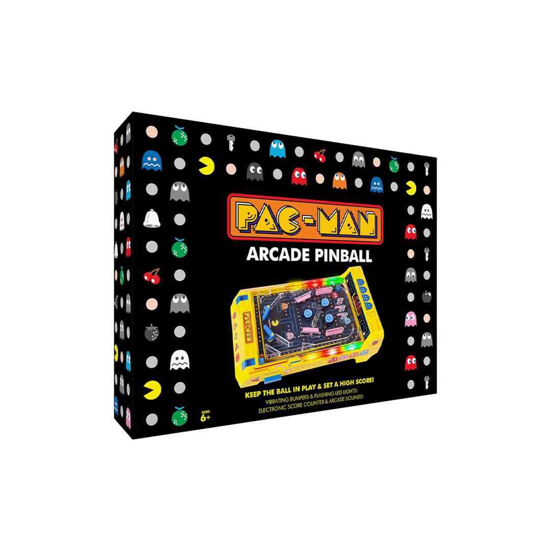 Ambassador Electronic Arcade Pinball Pac-Man Edition | Desktop Game Educational Toy