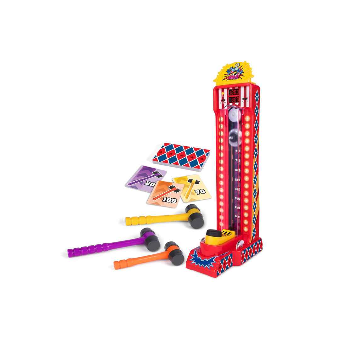 Ambassador Electronic Arcade Strongman Game | Classic Carnival Strength Educational Toy