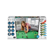 Ambassador Green 10-in-1 Tabletop Pool Table (92 cm) | Portable Educational Game for Kids