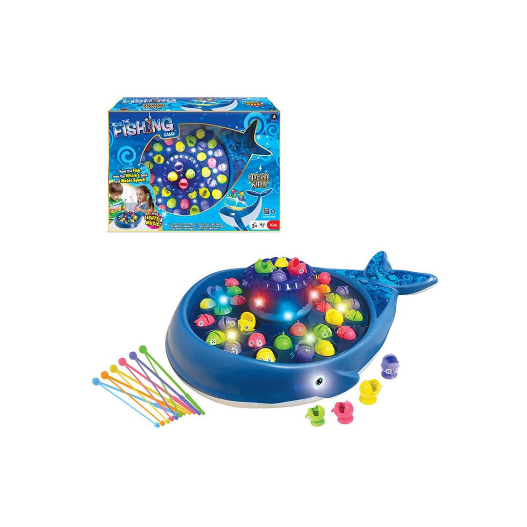 Ambassador Magical Whale Fishing Game | Interactive Educational Toy for Kids - Toyspry