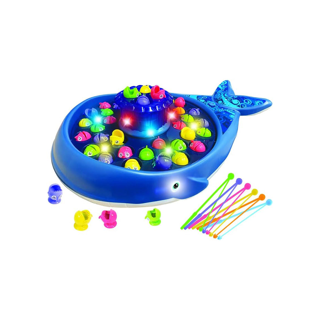 Ambassador Magical Whale Fishing Game | Interactive Educational Toy for Kids - Toyspry