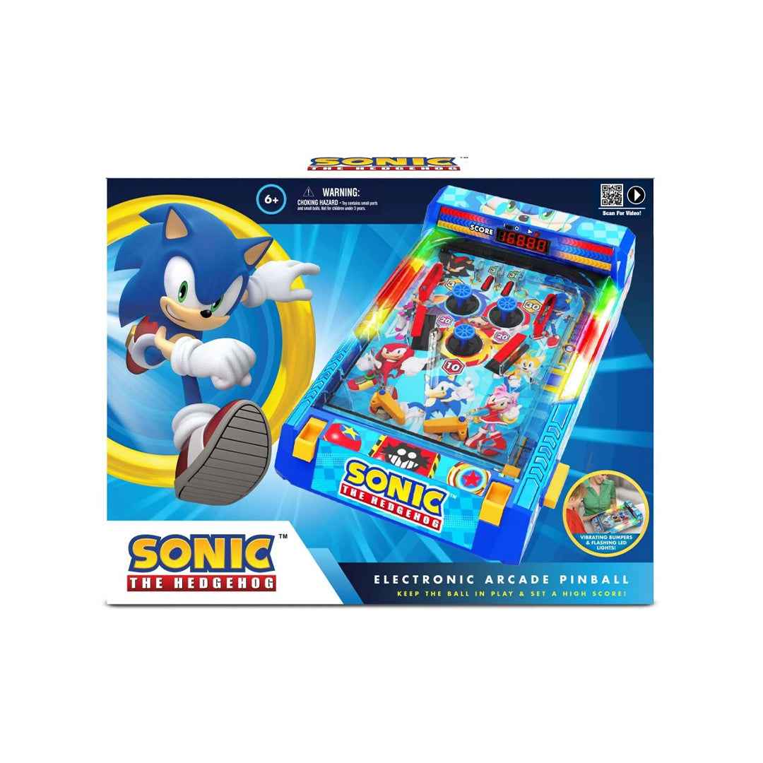 Ambassador Sonic Electronic Arcade Pinball Game | Classic Reflex Educational Toy