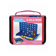 Ambassador Travel 4-in-a-Row Game | Portable Strategy Board Game