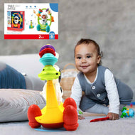 Baby Rattle Musical Toy with Light & Suction Cup - Educational Table Toy for Babies