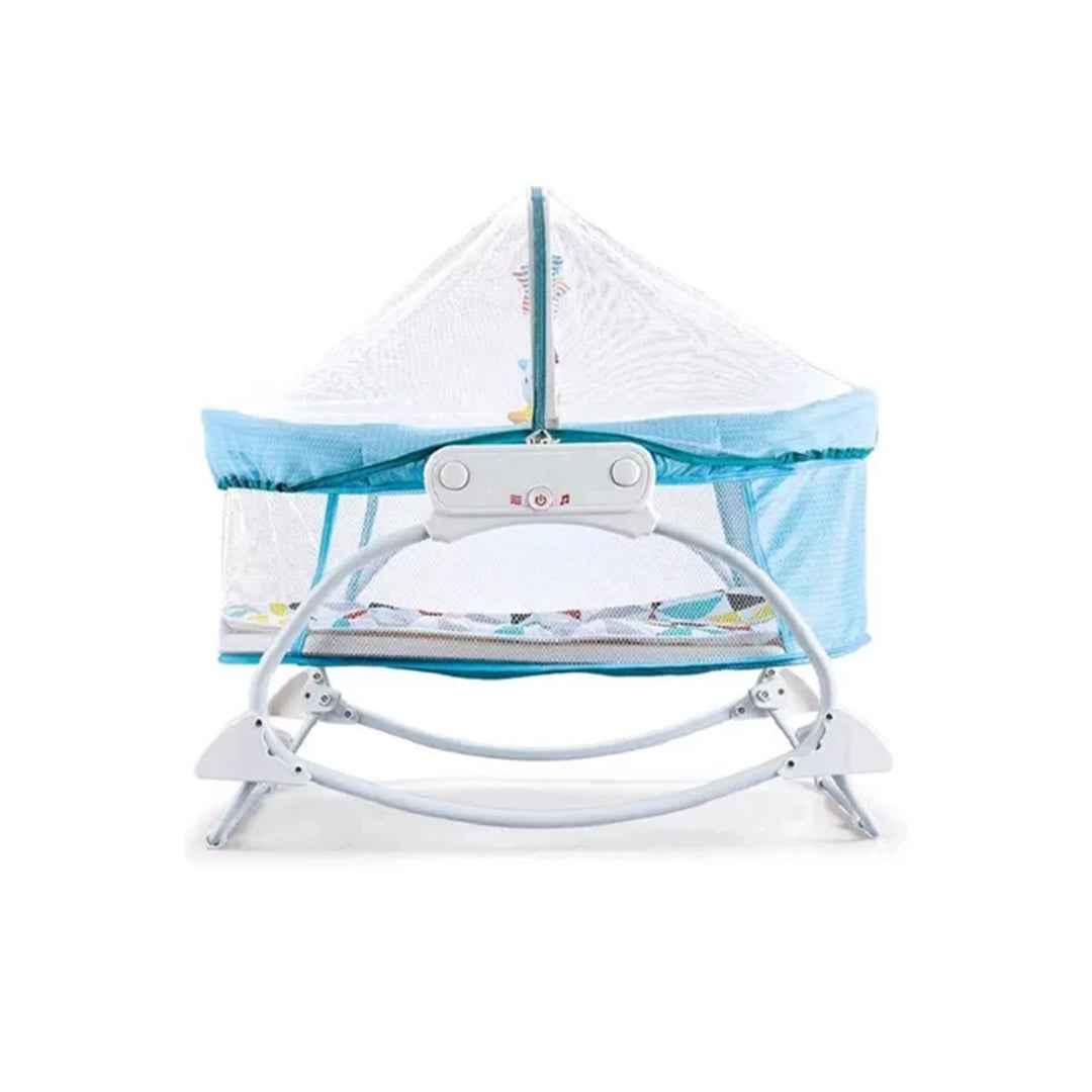 2-in-1 Rocking Moses Chair | Soothing Baby Rocker & Napper!